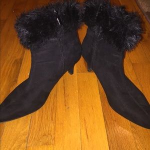 Kitten heel ankle boots